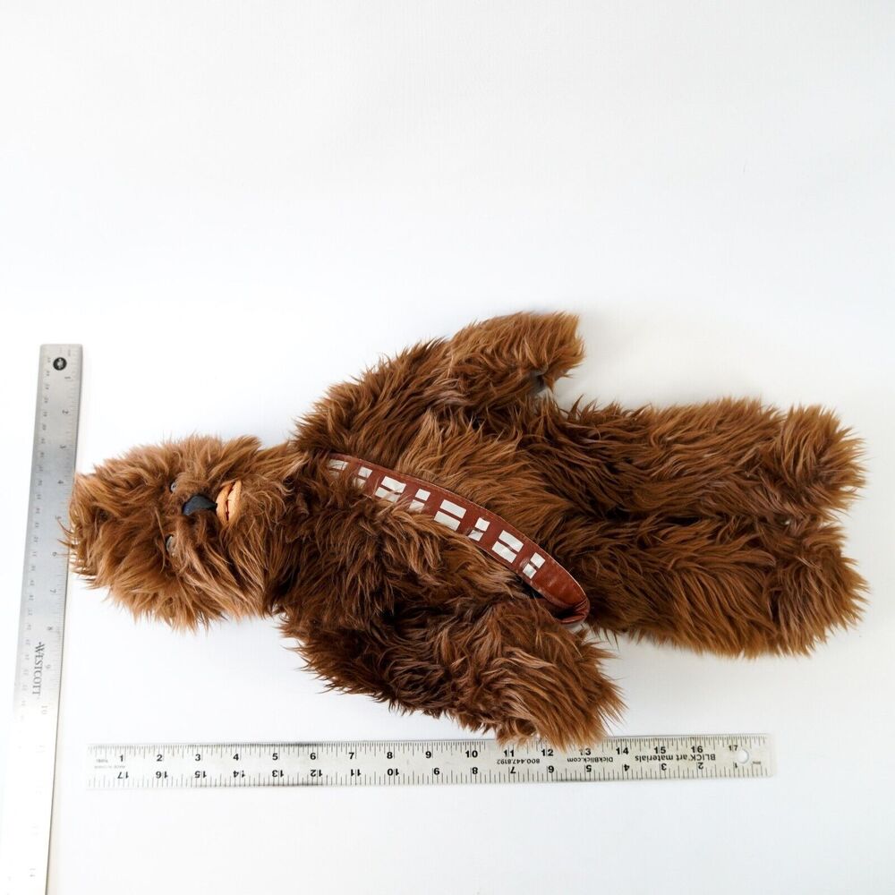 Disney Store Star Wars Chewbacca Plush 18" Wookie Chewie Stuffed Animal Toy - Picture 10 of 10